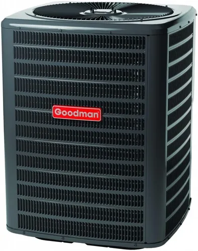 Goodman 3 Ton 13.4 SEER2 R32 condensador del aire acondicionado, modelo GLXS3B3610, negro