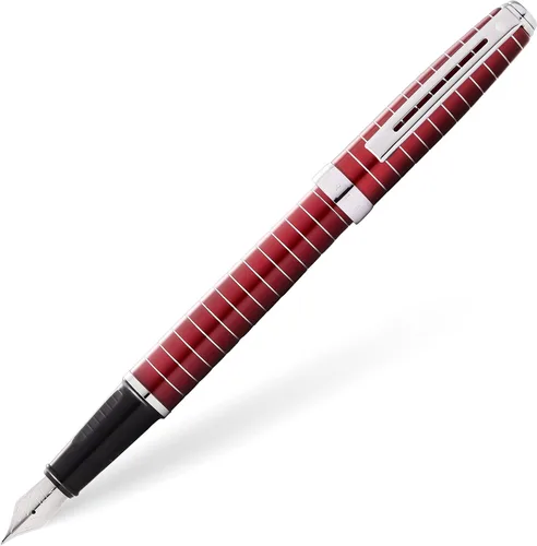 Miniatura 20 de Sheaffer Prelude - Bolígrafo de laca de ónix negro con tapa de paladio perseguido y ribete chapado en oro de 22 quilates