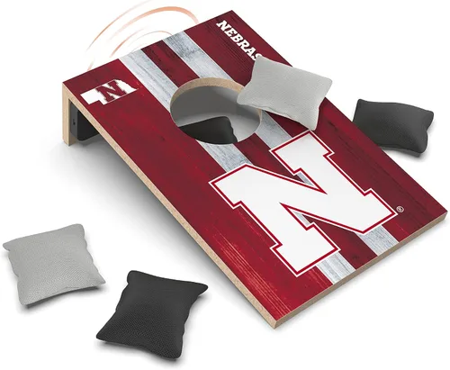 Miniatura 25 de SOAR Juego de Cornhole de mesa NCAA y altavoz Bluetooth
