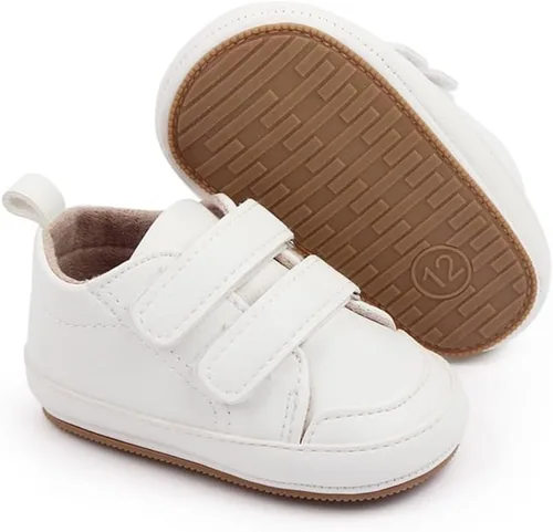 Zapatos de bebé para niñas y niños, BEIDI, suela antideslizante suave, recién nacidos, primeros caminantes, caña alta, lona, mezclilla, unisex