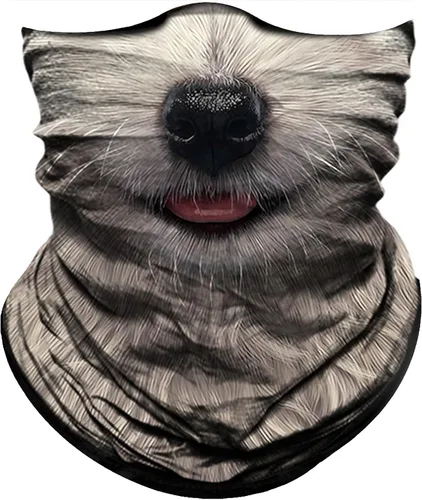 Miniatura 5 de Obacle Polaina para el cuello, bandana para protección contra el polvo, el viento, el sol para hombres y mujeres