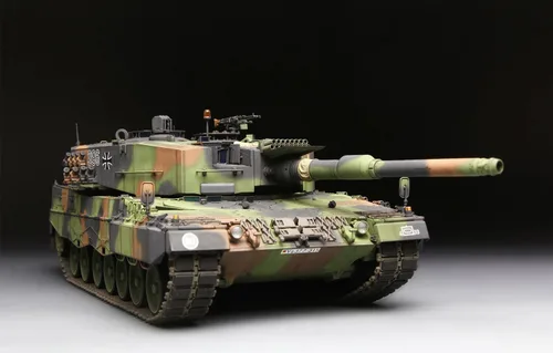 Miniatura 2 de Meng Kit de modelo de tanque de batalla principal alemán leopardo