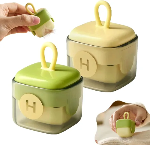 Miniatura 2 de Mini rodillo removedor de pelusas, rodillo de gel lavable, removedor de pelo de mascotas reutilizable para ropa, mascotas, cabello, polvo, pelusa