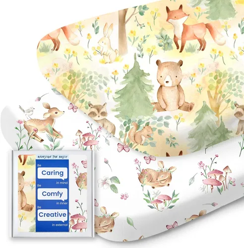 Miniatura 12 de Sábanas de dinosaurio para cuna para niños, sábana bajera ajustable de cuna suave de alta calidad, sábanas de bebé ultra transpirables, sábanas