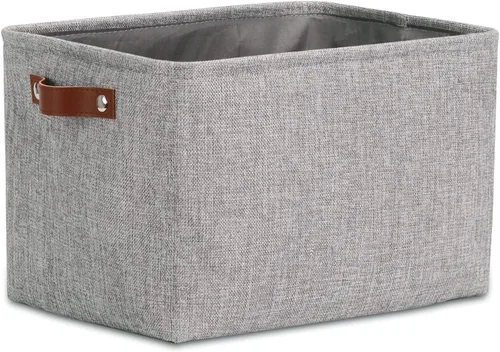 Miniatura 33 de DULLEMELO Cesta de almacenamiento pequeña, cesta de papel higiénico, contenedor de almacenamiento estrecho para baño, cesta de baño para organizar