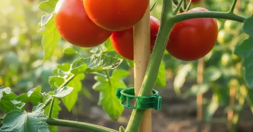 Miniatura 6 de 100 clips de plástico asegurados para plantas, clips reutilizables para soporte de plantas, clips de tomate para asegurar plantas trepadoras, uvas