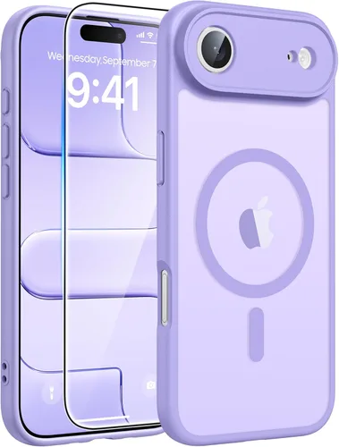 Miniatura 86 de FNTCASE - Funda para iPhone 16 Pro: magnética, mate, translúcida, de grado militar, protectora contra caídas, resistente, fina, duradera y a prueba