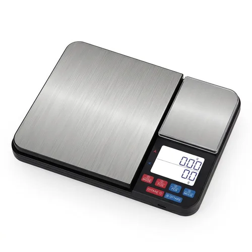 Miniatura 8 de Partyreal Báscula digital de café de cocina, báscula delgada con tara, unidades g/oz/ml, pantalla retroiluminada, recargable USB-C (cable incluido)
