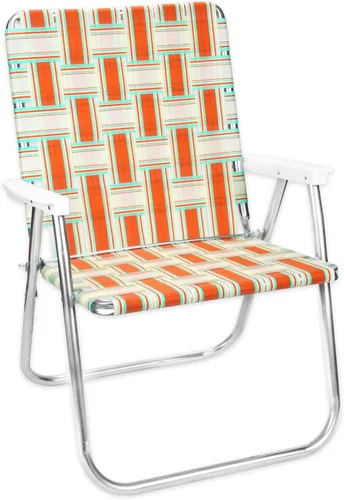 Miniatura 14 de Lawn Chair USA - Sillas de exterior para campamento, deportes y playa Lawn Chair USA - Sillas fabricadas con marcos de aluminio ligeros y cinchas