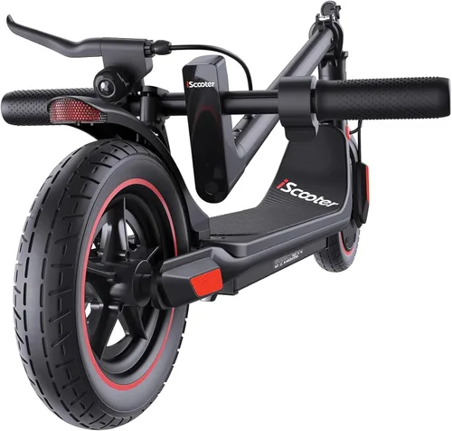 Miniatura 11 de iScooter Electric Scooter Adults & Big Kids, Cruise Control, Dual Braking System, Smart App, Foldable Electric Scooter for Commuting & Campus Use