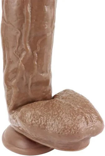 Miniatura 5 de Consolador realista de 12 pulgadas, juguetes sexuales sexuales para adultos con fuerte ventosa para manos libres, realistas para estimulación anal