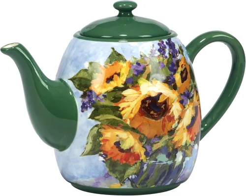 Miniatura 3 de Certified International Ramo de girasol 36 oz. Tetera