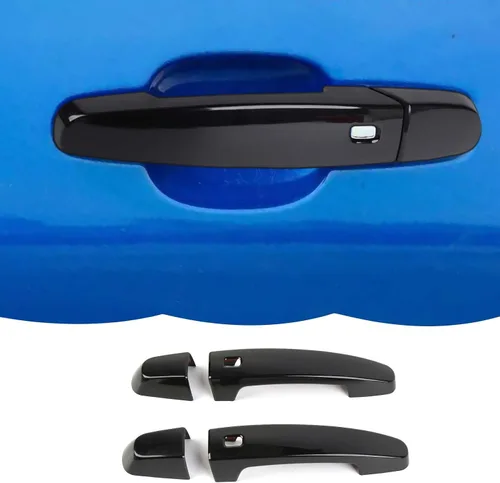 RT-TCZ Cubierta decorativa para manija de puerta, accesorios exteriores para Chevrolet Camaro 2016-2023, color negro