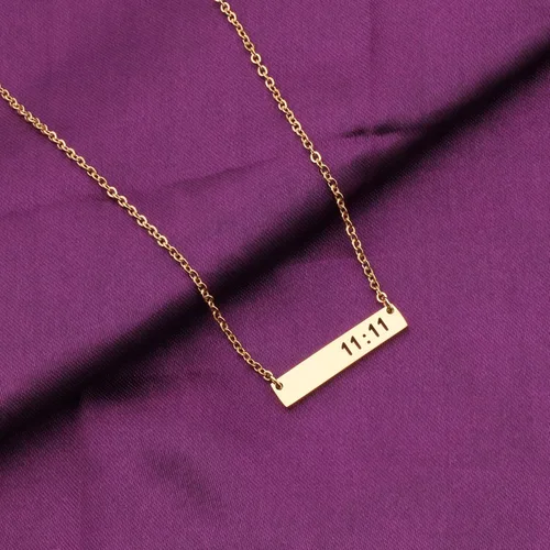 Miniatura 2 de Collar con números de ángel de 11 y 11 que hace un regalo de deseo para mujeres, adolescentes y niñas