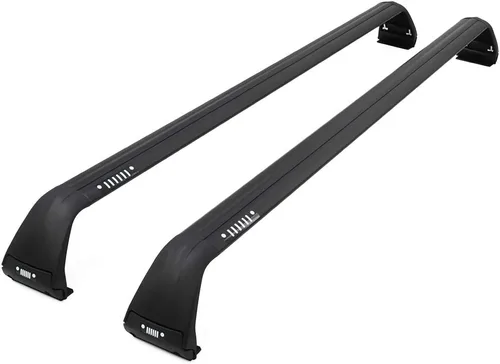 Miniatura 9 de Portaequipajes Negro para Techo Compatible con 2007-2026 Jeep Wrangler JK JL Gladiator JT Barras Transversales 2 y 4 Puertas