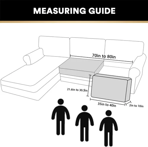 Miniatura 2 de PrinceDeco Funda de cojín de terciopelo suave y elástica para silla, sofá biplaza o sofá, protector de muebles, cojín de asiento