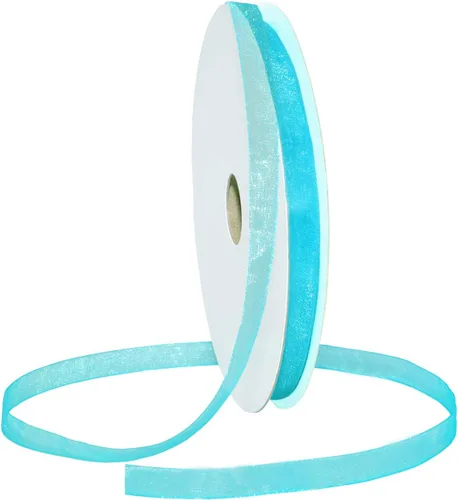 Miniatura 73 de Morex Ribbon 91803/100-609 Cinta de nailon Organdy, 5/8 pulgadas por 100 yardas, color rojo