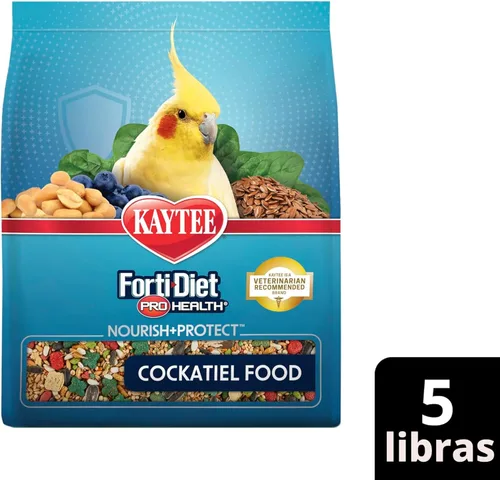 Miniatura 13 de Comida saludable para pájaros Kaytee Forti Diet Pro, para periquitos, Pastel de cumpleaños