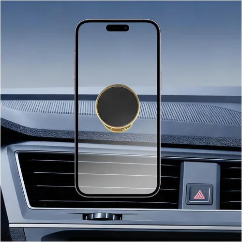 Miniatura 8 de Soporte magnético para teléfono para tablero de automóvil, soporte de teléfono celular ajustable en 360°, soporte universal estable antideslizante