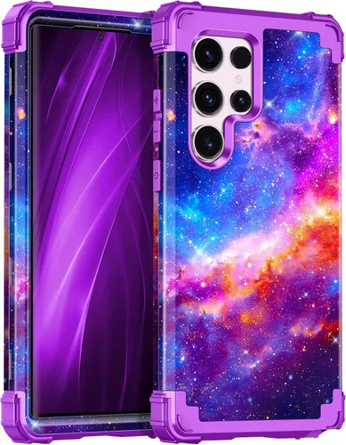 Miniatura 51 de Casetego Funda para Galaxy A16 5G, Tres Capas de Alta Resistencia Robusta a Prueba de Golpes, Protección Completa Rugosa de PC Duro + Parachoques