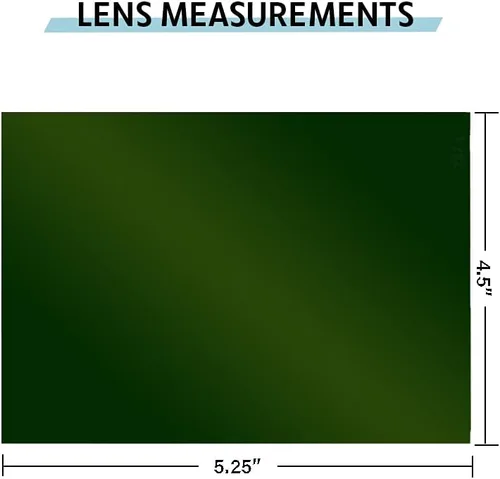 Miniatura 3 de Lentes grandes para soldadura de 4.5 x 5.25 pulgadas