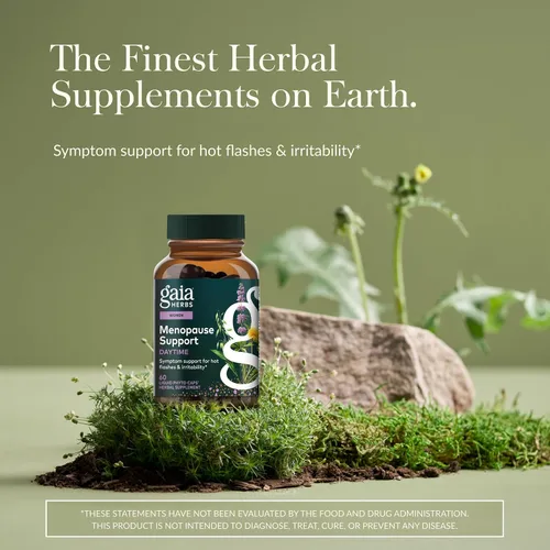 Miniatura 2 de Gaia Herbs Apoyo para la menopausia durante el día - Ayuda a apoyar el equilibrio hormonal y el bienestar de las mujeres* - con Vitex, Cohosh negro