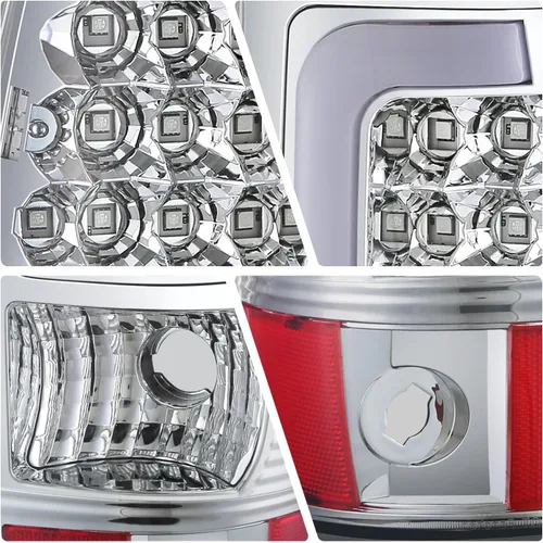 Miniatura 4 de DNA MOTORING TL-CSIL03-LED-3D-CH-CL Conjunto de luz trasera LED 3D para lado del conductor y del pasajero