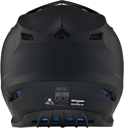 Miniatura 4 de Troy Lee Designs Casco GP para Motocross MX Todo Terreno Rebanada azul/blanco