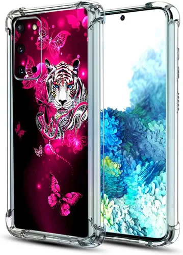 Miniatura 23 de Funda para Galaxy S20 FE 5G, atrapasueños, protección contra caídas espaciales, a prueba de golpes, TPU de cuerpo completo, resistente a