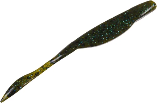 Miniatura 8 de Strike King KVD Perfect Plastics - Señuelo de pesca con sábalo de cafeína, cebo de plástico suave, cola de burbujas única rellena de aire, sal