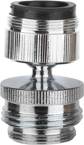 Miniatura 9 de Kit de adaptador de grifo Hibbent, adaptador de aireador giratorio para conectar manguera de jardín - Adaptador de grifo de fregadero de cocina