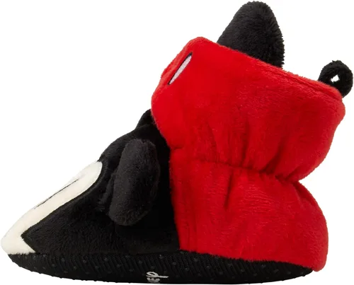 Miniatura 5 de Disney Botines de Mickey Mouse para bebés y niños, calcetines de vellón suave (recién nacidobebé)