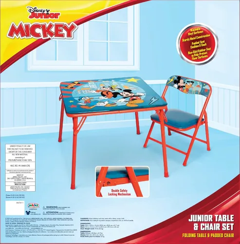 Miniatura 5 de Conjunto de mesa de actividades Mickey Mouse Jr. con 1 silla