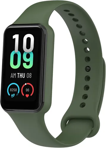 Miniatura 10 de Senter Correa de liberación rápida de silicona suave para reloj inteligente Amazfit Band 7 Pro