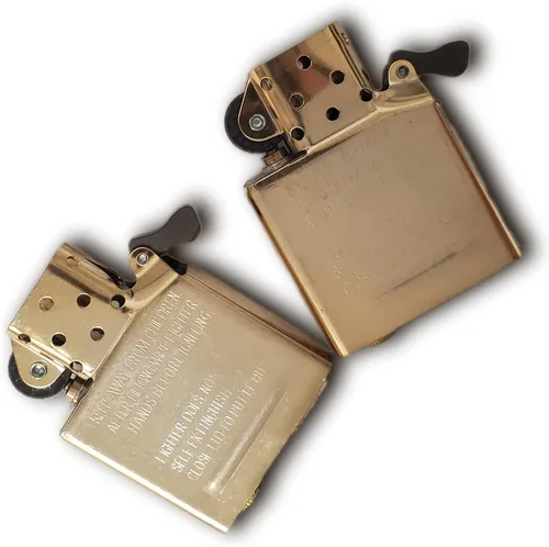 Miniatura 3 de Zippo Interior Guts Acabado de latón (sin caja exterior) Solo inserto