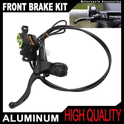 Miniatura 8 de CHANGCHENG Kit de freno delantero para motocicleta Sur Ron CNC Billet aluminio y plástico palanca de freno para SurRon Motor eléctrico Light Bee