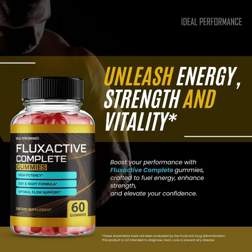 Miniatura 7 de Fluxactive Complete Gummies Flux Active Complete Max Strength Nuevos ingredientes (2 unidades)