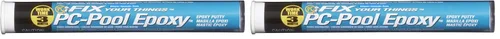 PC Products PC-Pool 41116 - Masilla epoxi moldeable, palo de 4 onzas, blanco roto 41116 (paquete de 2)