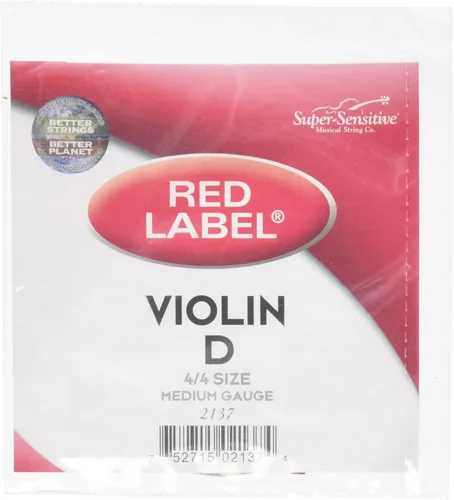Miniatura 11 de Super Sensitive Red Label Violín A String 1/2 Medium