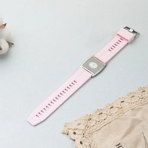 Miniatura 98 de OPALSTOCK Pulseras médicas personalizadas de silicona ajustable para identificación de emergencias, grabado gratuito, 9 pulgadas, resistente al