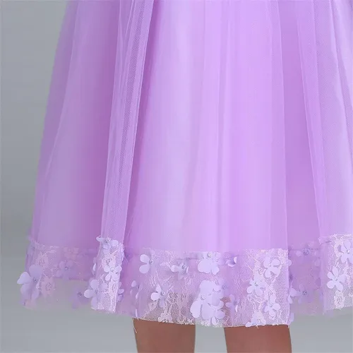 Miniatura 7 de FKKFYY 2-10T - Vestido de princesa para boda, baile de graduación