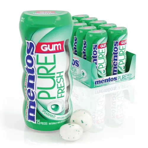 Miniatura 9 de Goma de mascar en envase de bolsillo, 1.06 onzas, de Mentos (paquete de 10)