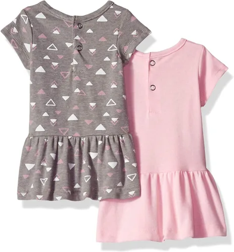Miniatura 2 de Hanes Conjunto Flexy de 2 túnicas de manga corta con 2 leggings para bebé niña