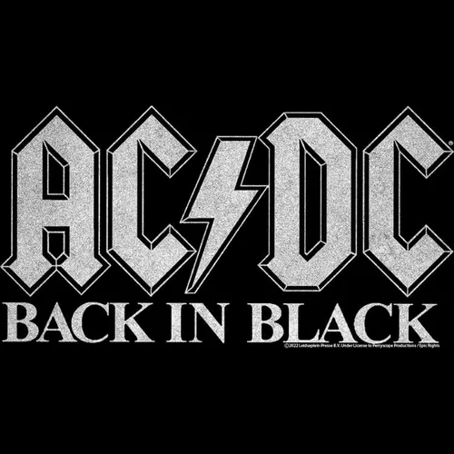 Miniatura 2 de ACDC 1973 Heavy Metal Rock Band Music Group Back in Black Ladies Muscle Tank Top