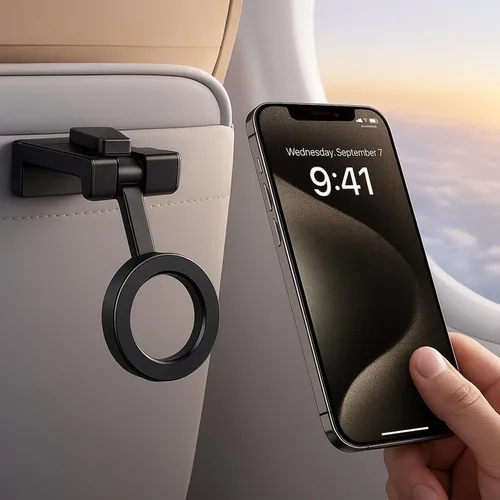 Miniatura 11 de Mizi Soporte para teléfono celular, ángulo y altura ajustable, soporte de teléfono de escritorio compatible con iPhone 17/16/15 Pro Max, Samsung