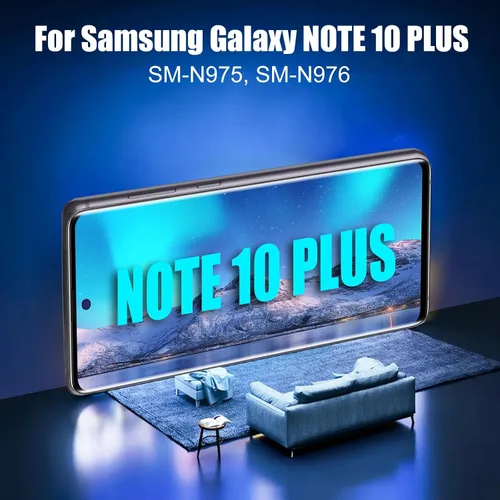 Miniatura 2 de para Samsung Galaxy Note 10 Plus Reemplazo de pantalla SM-N975 SM-N976 6.8 "Pantalla LCD táctil digitalizador Asamblea con marco negro