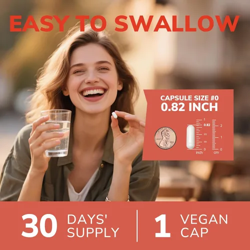 Miniatura 4 de Vitalibre Akkermansia Muciniphila Probiotic 1 mil millones de TFU con inulina prebiótica natural, aumenta naturalmente GLP-1, digestión saludable