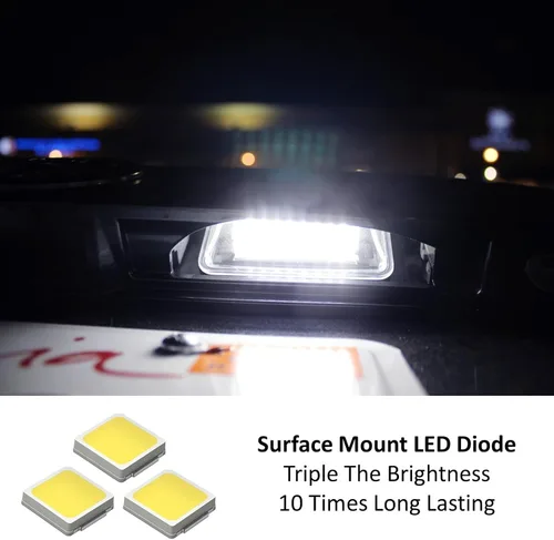 Miniatura 3 de iJDMTOY OEM-Fit - Kit de luces LED completas para matrícula de 3 W, compatible con Scion FR-S Toyota 86 Subaru BRZ Impreza WRX STi Legacy Crosstrek