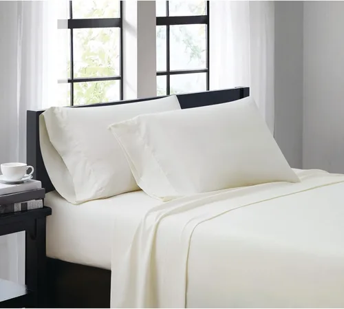 Miniatura 20 de TRULY SOFT Everyday - Juego de sábanas de poliéster turquesa de 4 piezas, tamaño matrimonial, color sólido, ropa de cama para adultos, certificado