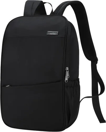 Miniatura 16 de MAXTOP Mochila para computadora portátil de viaje, mochilas de negocios con puerto de carga USB, resistente al agua, mochila para escuela y Negro